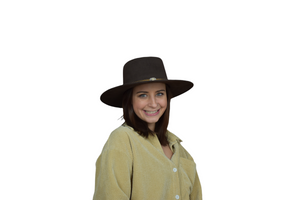 Chocolate Brown Outlander Hat