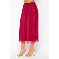 GC Tulle Double layered Pleated Skirt