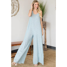 Wide-Leg Open Tie Back Jumpsuit