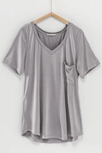 Modal Solid V-Neck Tee