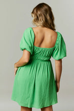 Emerald Green Ruched Dress