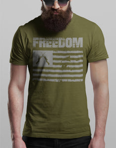 OEH T-Shirt - Freedom - Military Green