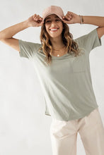 Modal Solid V-Neck Tee