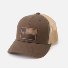 OEH Cap - Leather - Texas Flag