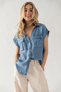 Tencel Denim Top