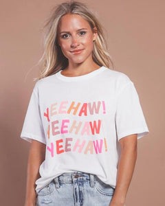 YeeHaw Multi-Colored Tee by
