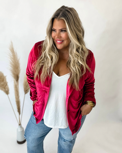 Velvet Blazer