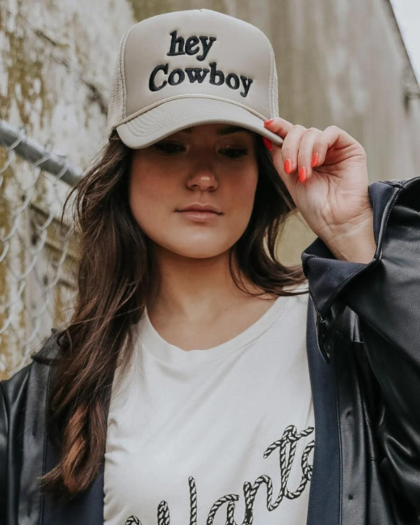 Hey Cowboy Trucker Hat