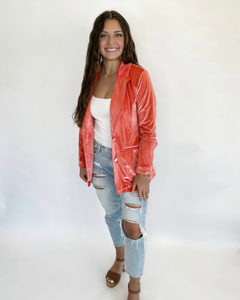 Velvet Blazer