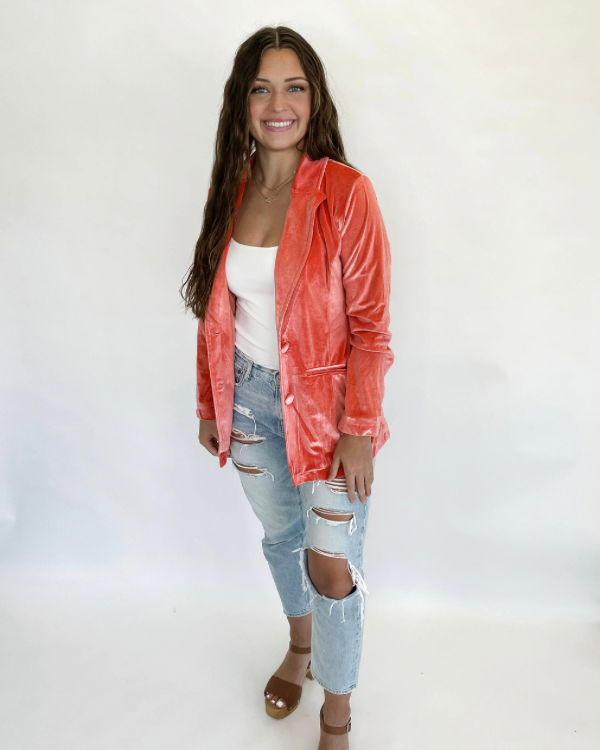 Velvet Blazer