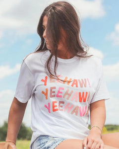 YeeHaw Multi-Colored Tee by