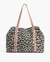 Forestry Leopard Embellished Tote