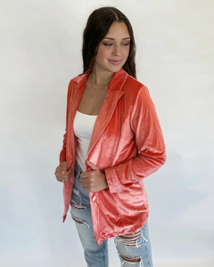 Velvet Blazer