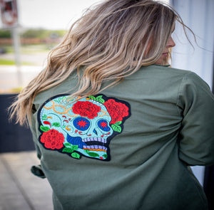 Day of the Dead Military Jacket