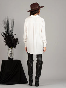 White Dress Shirt with Tie