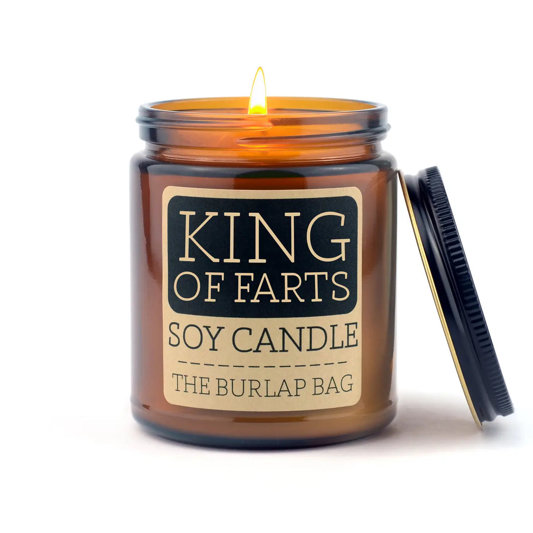 King of Farts Candle