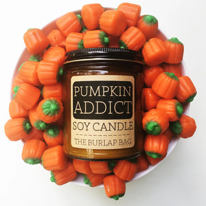 Pumpkin Addict Soy Candle