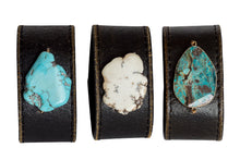 Turquoise Leather Bracelet