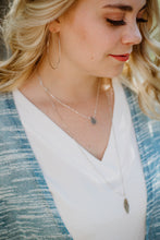 Hammered Sterling Silver Hoops