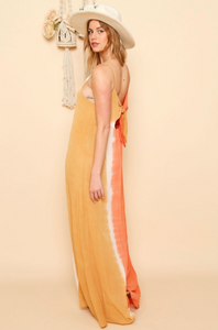 Tangerine Ombre Maxi Dress
