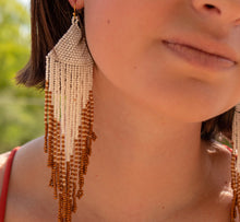Triangle Seed Bead Earrings