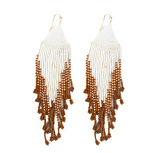 Triangle Seed Bead Earrings