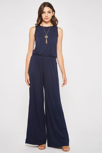 Navy Jumpsuit